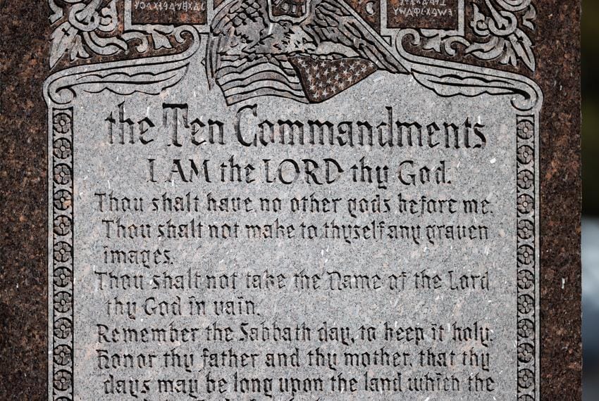 Southern Brief: Southern States Just Won't Stop With the Ten Commandments Bills (short read)