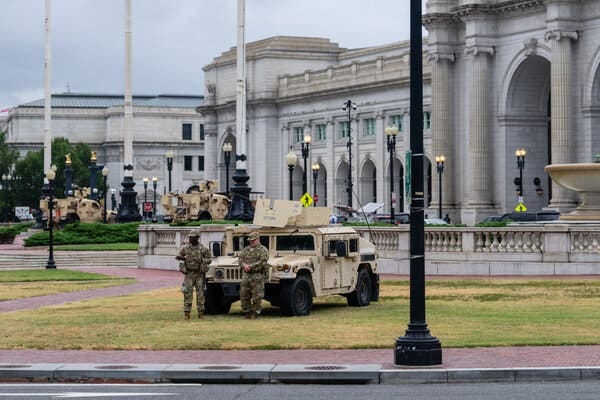 Louisiana's National Guard Joins the Washington DC Occupation